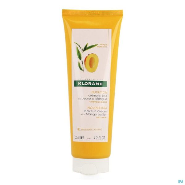 Klorane Crème de Jour Beurre Mangue Sans Rinçage