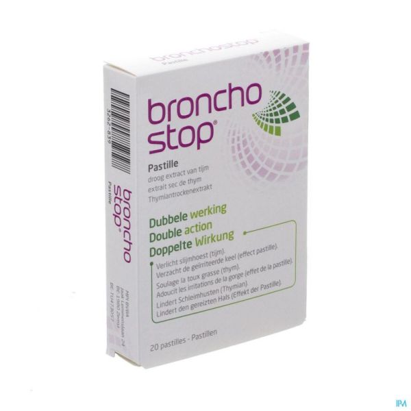 Bronchostop 20 Pastilles