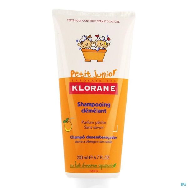 Klorane Petit Junior Sh Pêche 200ml