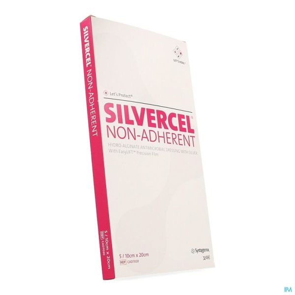 Silvercel Na Pans Hydroalginate 10x20cm 5 Cad7020