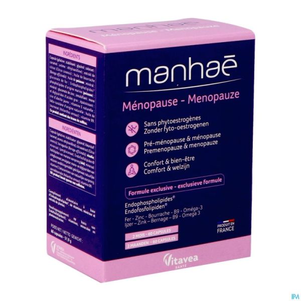 Vitavea Manhae Menopause 2 Mois Gélules 60