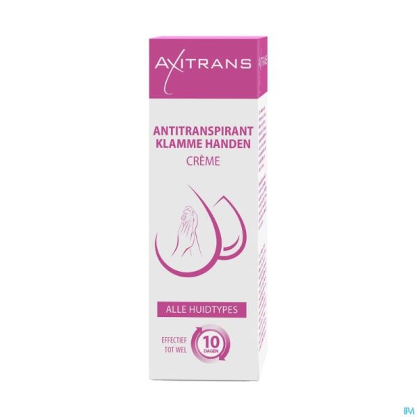 Axitrans Mains Moites Creme Tube 50ml