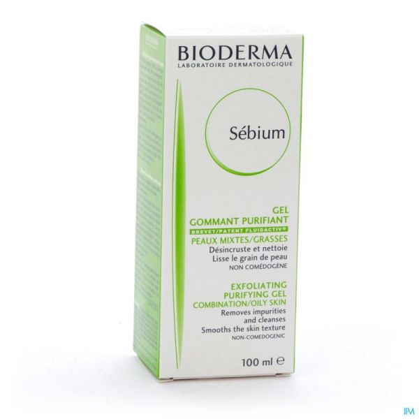 Bioderma Sebium Gommant Gel 100 Ml