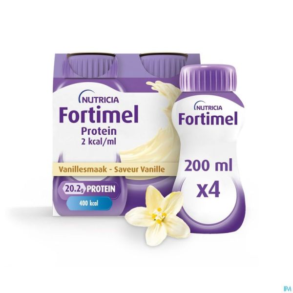 Fortimel Protein 2kcal Vanille 4x200ml