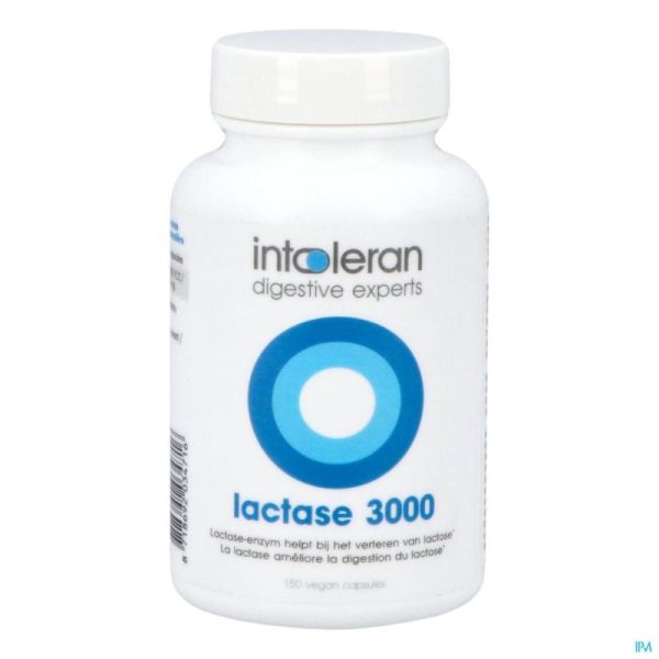 Intoleran Lactase 3000 Fcc Caps 150