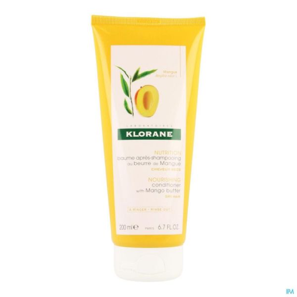 Klorane Capillaire Baume Après-shampooing Mangue 200ml