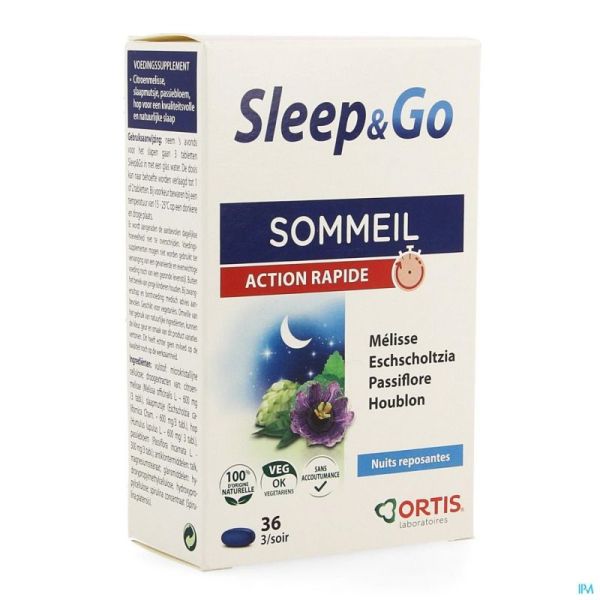 Ortis Sleep & Go  Comprimés 36