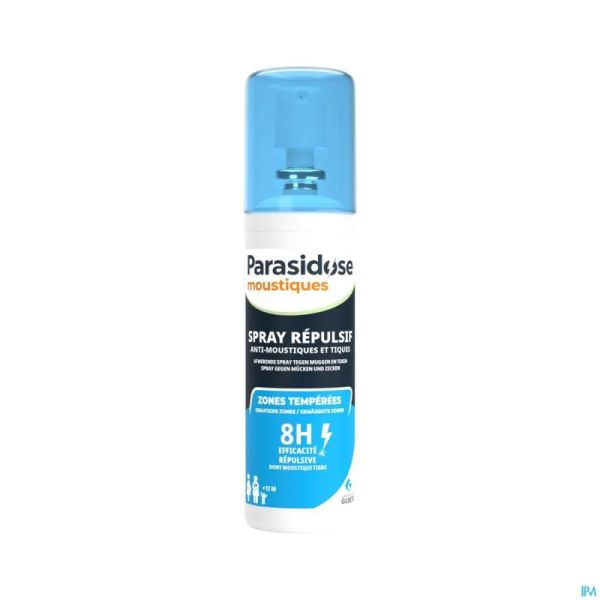 Parasidose Spray Repulsif A/moustiques&tiques100ml